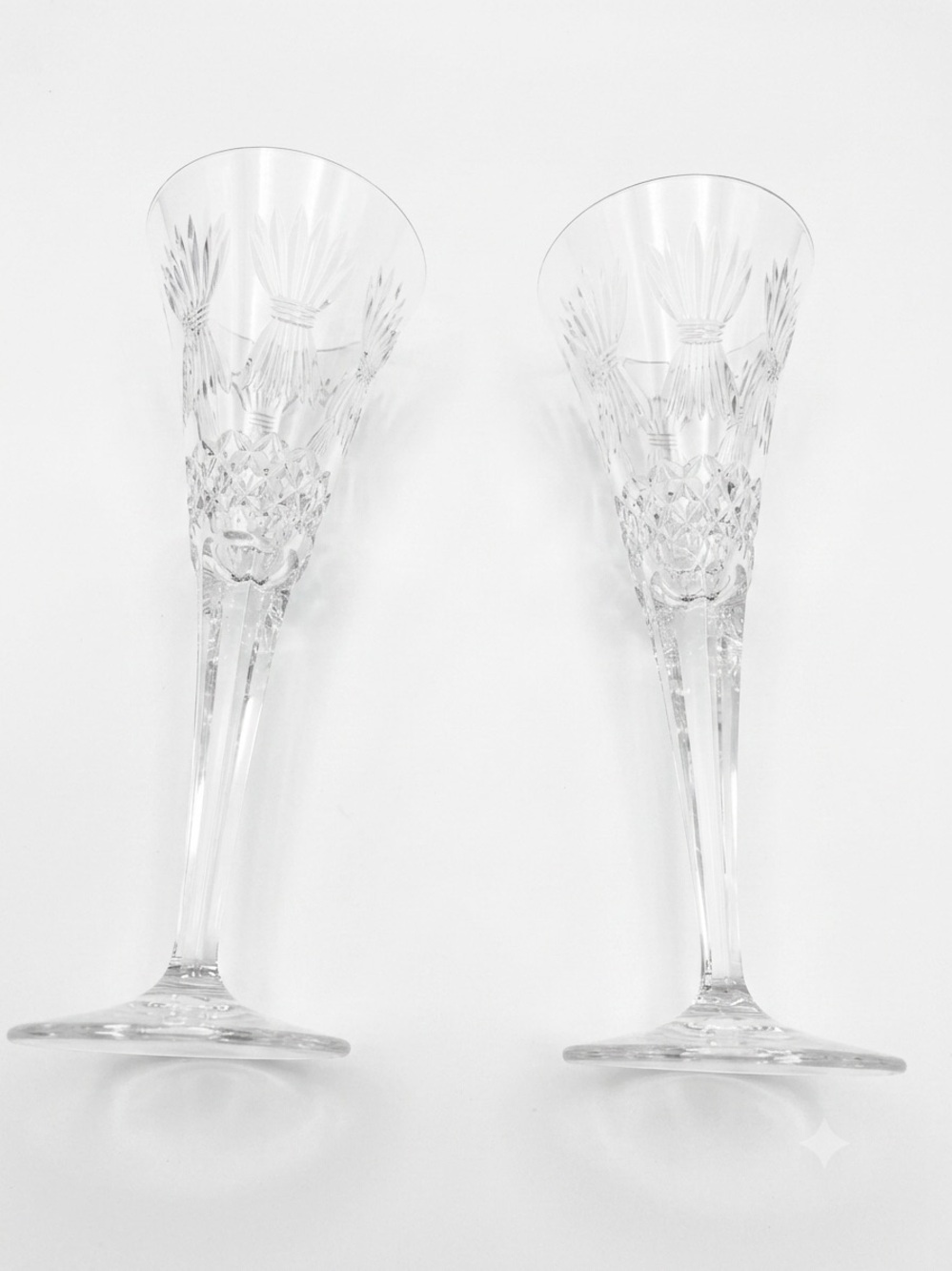 Waterford Crystal Toasting Flutes Set of 2 V19
